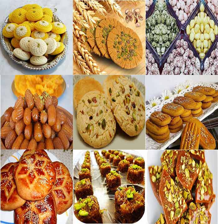 انواع شیرینی در ایران